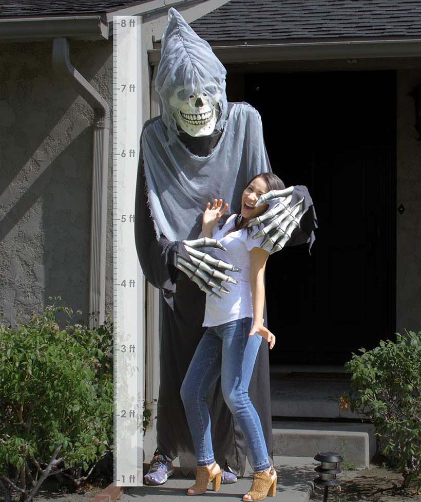 7-Foot Tall Inflatable Pick Up Reaper Costume ~ Adult One Size ~ Free Shipping